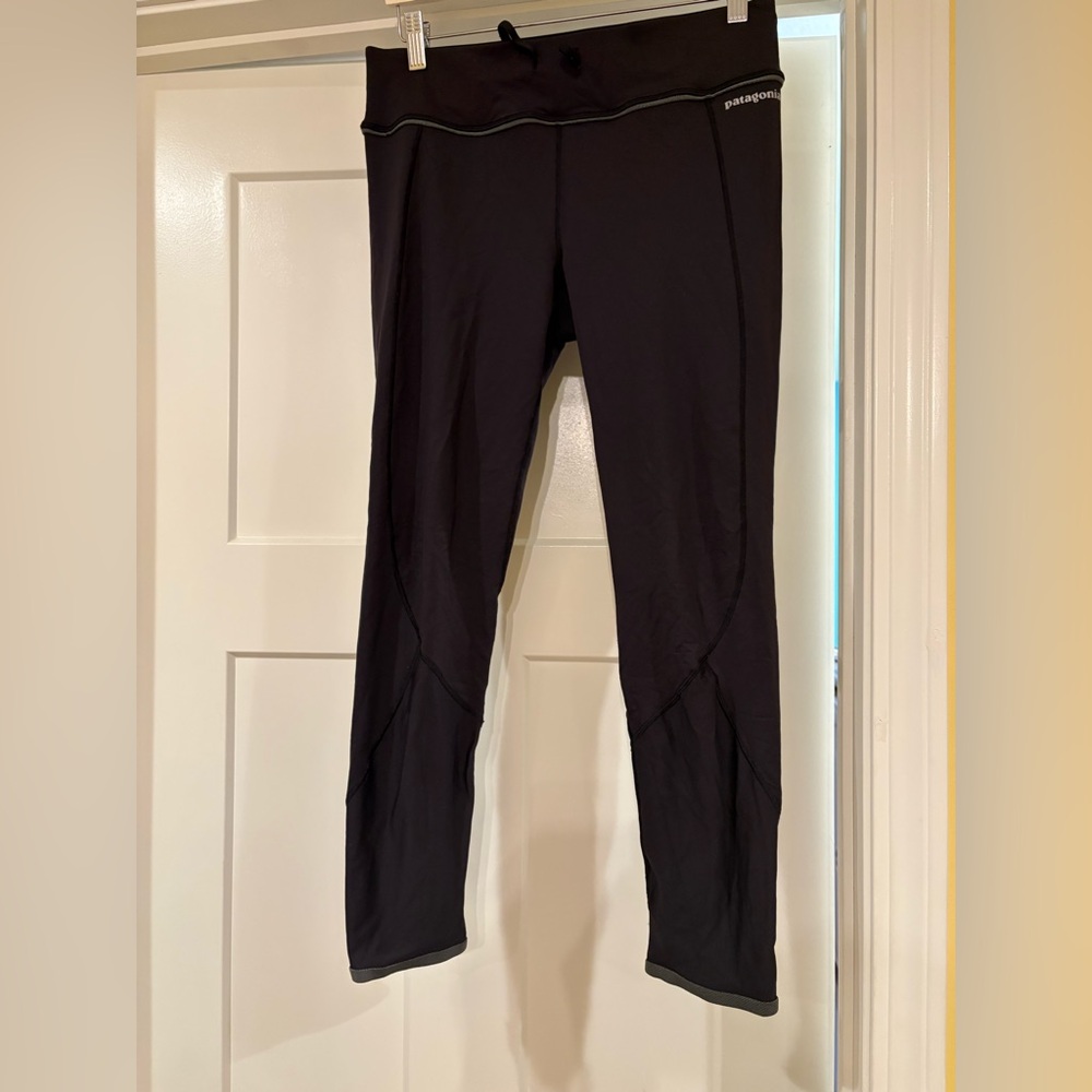 Patagonia Peak Mission Black Running Tights